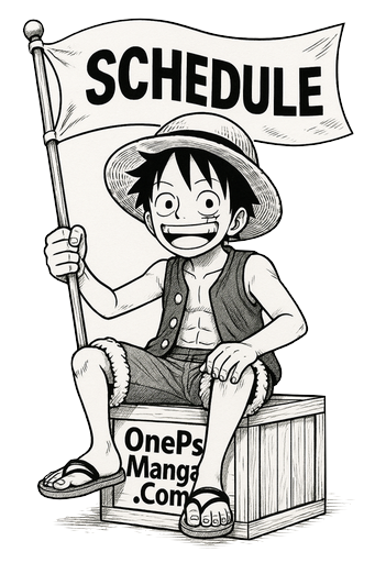 One Piece Manga Schedule for 2025